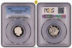 2000 10C PR70DCAM