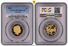 2000 $1 PR70DCAM