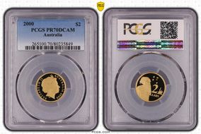2000 $2 PR70DCAM