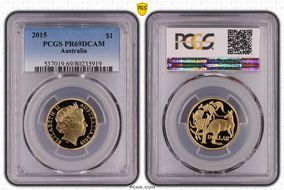 2015 $1 PR69DCAM