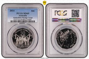 2014 50C Australian Flying Corps MS69