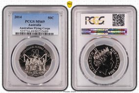 2014 50C Australian Flying Corps MS69