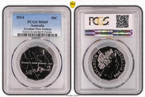 2014 50C German New Guinea MS69