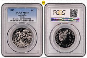 2015 50C Crete MS69