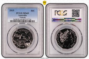 2015 50C Tobruk MS69