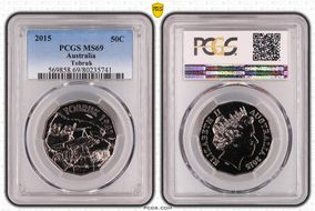 2015 50C Tobruk MS69