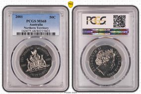 2001 50C Northern Territory MS68