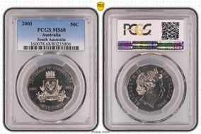 2001 50C South Australia MS68