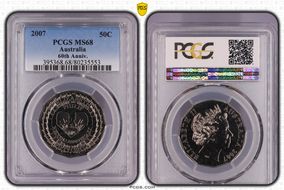 2007 50C 60th Anniv. MS68