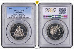 2001 50C Northern Territory MS68