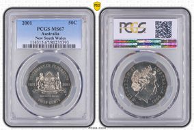 2001 50C New South Wales MS67