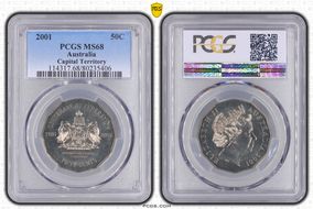 2001 50C Capital Territory MS68