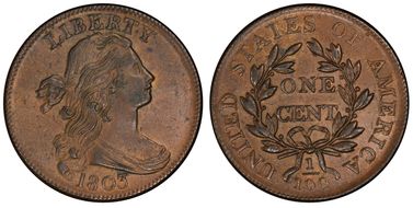 1803 1C S-258, Sm Date, Lg Frac MS63BN