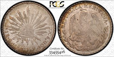 1855/4-Go PF Real MS62