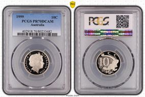 1999 10C PR70DCAM