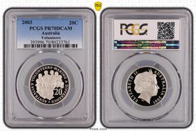 2003 20C Volunteers PR70DCAM