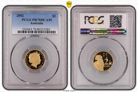 2002 $2 PR70DCAM