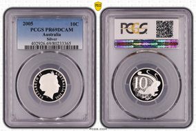 2005 10C Silver PR69DCAM
