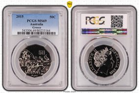 2015 50C Greece MS69