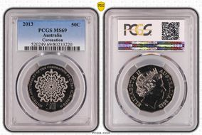 2013 50C Coronation MS69