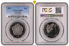 2013 50C Coronation MS69