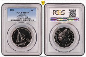 2008 50C Americas Cup MS69