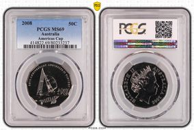 2008 50C Americas Cup MS69