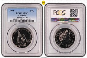 2008 50C Americas Cup MS69