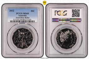 2012 50C Australian Ballet MS69