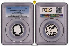2004 $1 Silver PR70DCAM