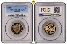 2014 $1 PR69DCAM