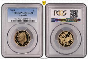 2014 $1 PR69DCAM