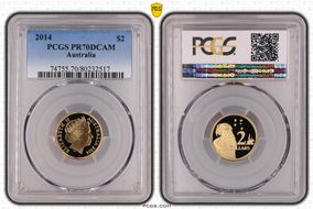 2014 $2 PR70DCAM