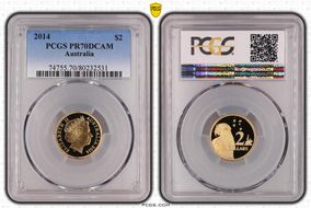 2014 $2 PR70DCAM