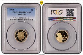 2014 $2 PR69DCAM