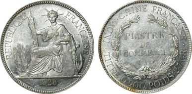 1928-A Piastre Lec-304 AU58