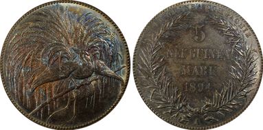 1894-A 5 Mk J-707 MS63