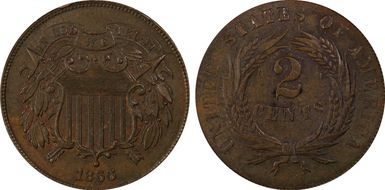 1866 2C AU58BN