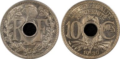 1930 10C Gad-286 F-138 MS66