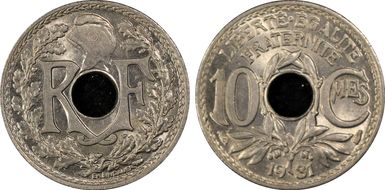 1931 10C Gad-286 F-138 MS66