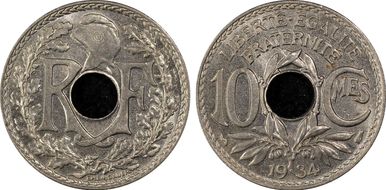 1934 10C Gad-286 F-138 MS65