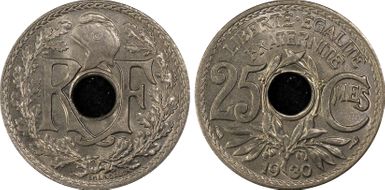 1930 25C Gad-380 F-171 MS66+