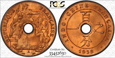 1938-A 1C Lec-99 MS64RD