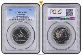 2013 20C Parliament House MS67