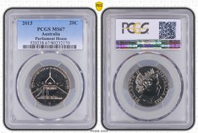 2013 20C Parliament House MS67