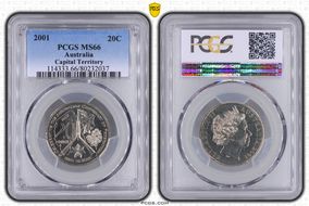 2001 20C Capital Territory MS66