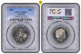 2001 20C Capital Territory MS66