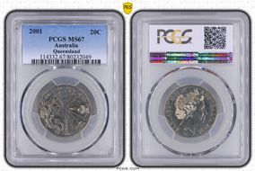 2001 20C Queensland MS67