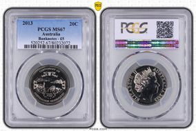 2013 20C Banknotes - £5 MS67