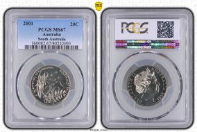 2001 20C South Australia MS67